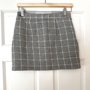 NEW Who.A.U plaid skirt